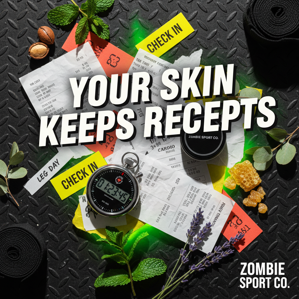 Your Skin Keeps Receipts.